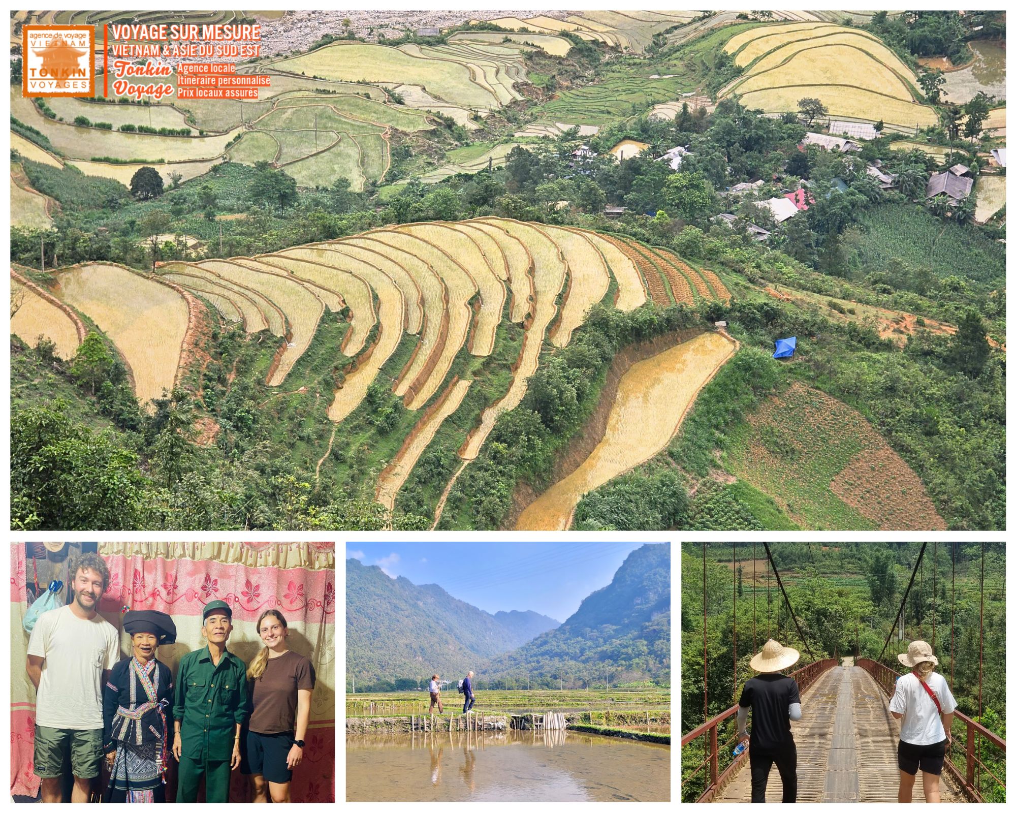 Voyager en couple au Vietnam avec l'agence de voyage locale Tonkin Voyage mai 2026